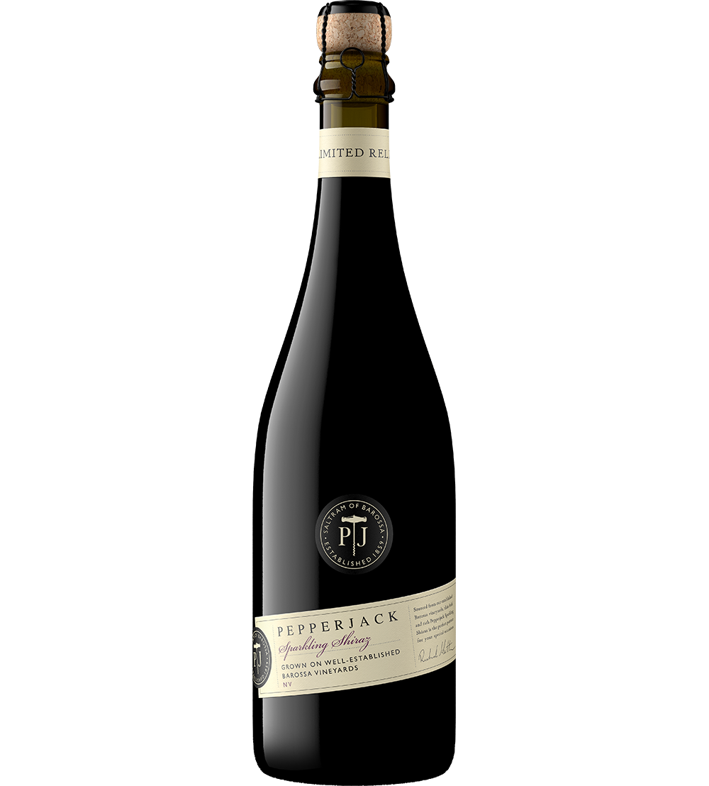 Pepperjack Sparkling Shiraz Barossa 750ml bottle